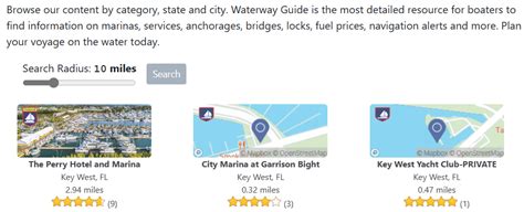 marina directory|list of marinas.